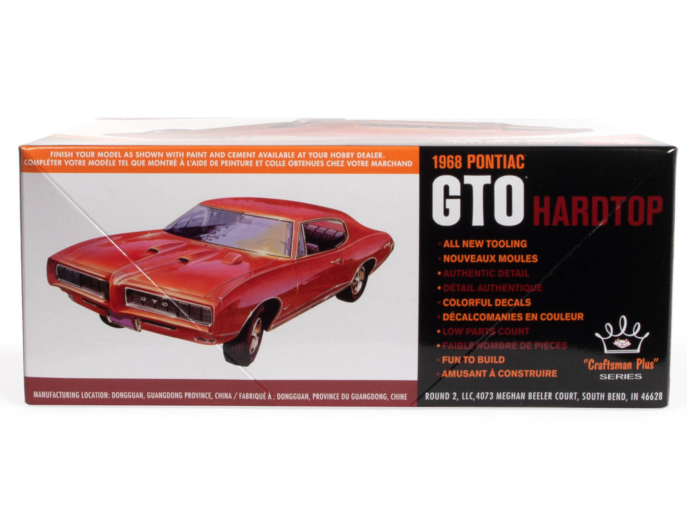 AMT 1968 Pontiac GTO Hardtop Craftsman Plus 1:25 Scale Model Kit