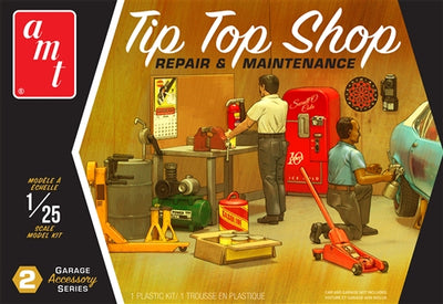 AMT Garage Accessory Set #2 1:25 Scale Model Kit