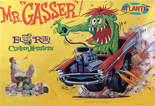 Atlantis Ed Roth Mr. Gasser 1:32 Scale Model Kit