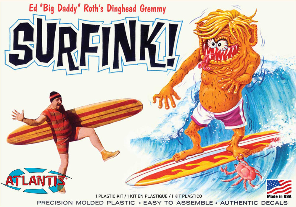 Atlantis Ed Big Daddy Roth Surfink Model Kit