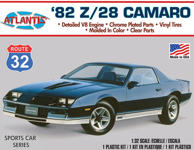 Atlantis 1982 Chevy Camaro 1:32 Scale Model Kit