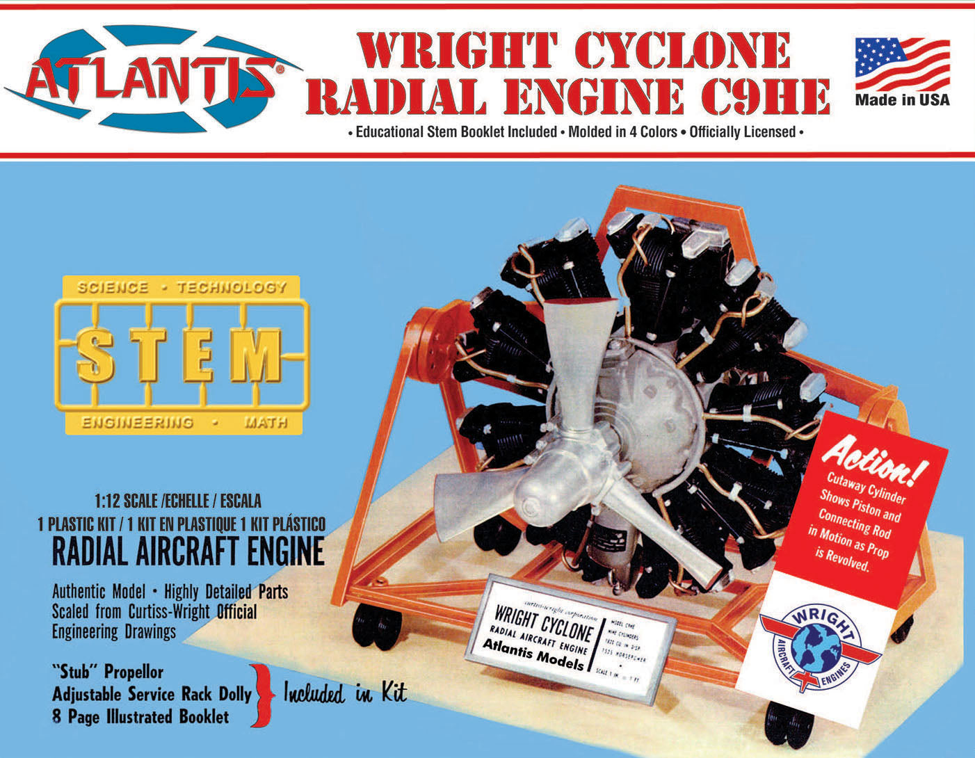 Model aircraft cheap radial engines