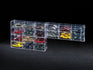 Auto World Six Car Interlocking Display Case 1:64 Scale