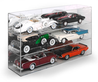 Greenlight 1:24 Scale Acrylic Diecast Car Display Case (Black Base) – Buy 2 Get 1 FREE