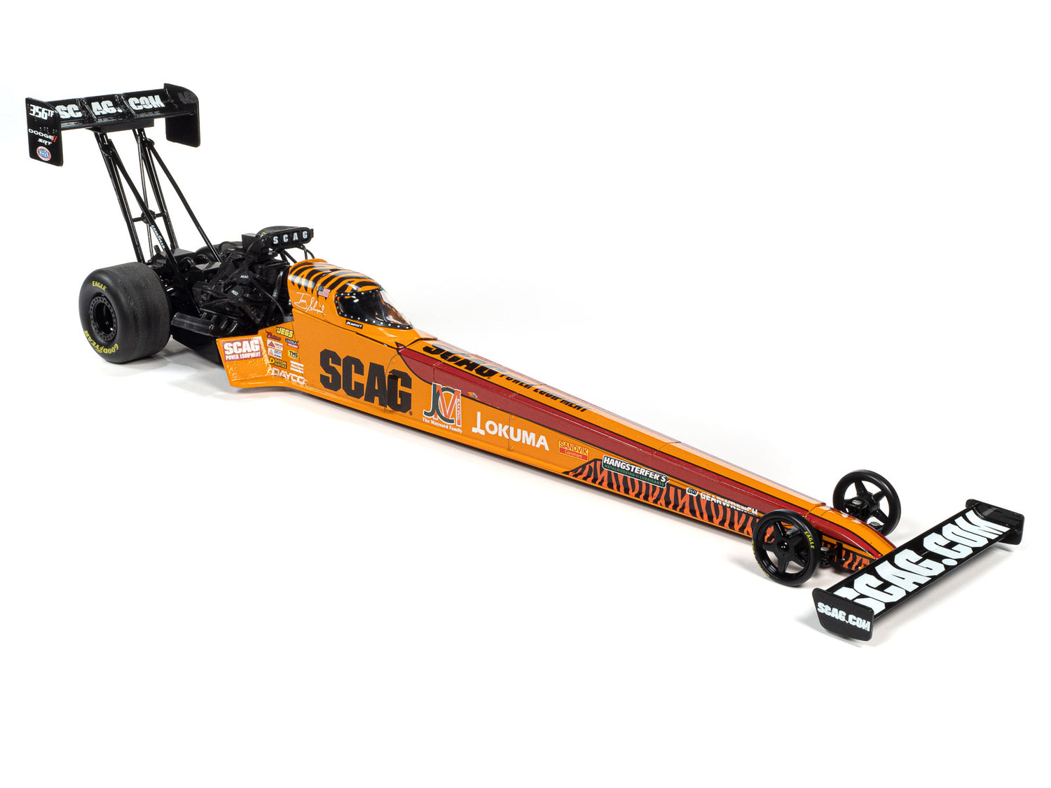 Auto World 2022 Tony Schumacher Scag Equipment Top Fuel Dragster 1:24 Scale Diecast
