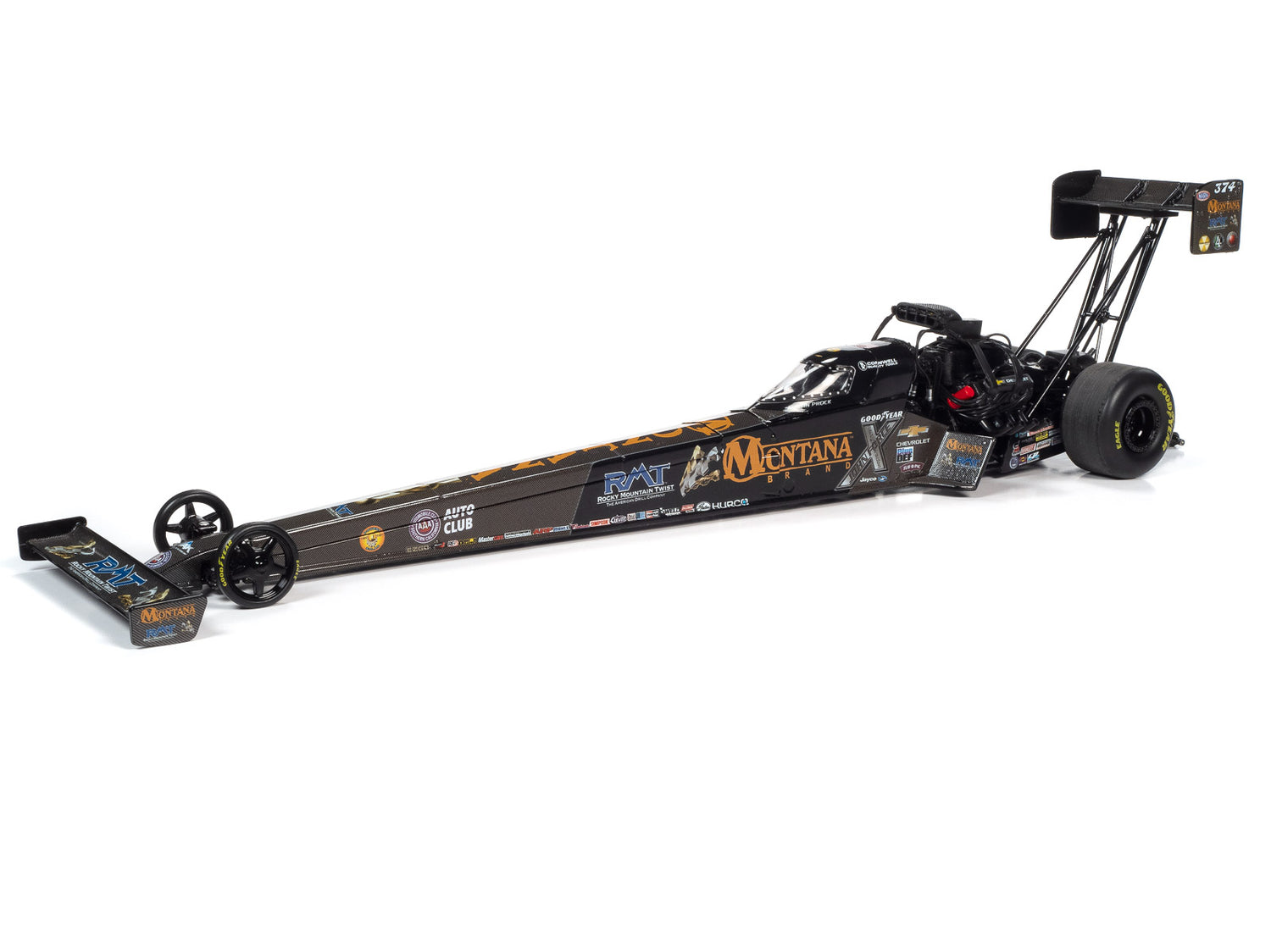 Auto World 2022 Austin Prock Montana Top Fuel Dragster 1:24 Scale Diecast