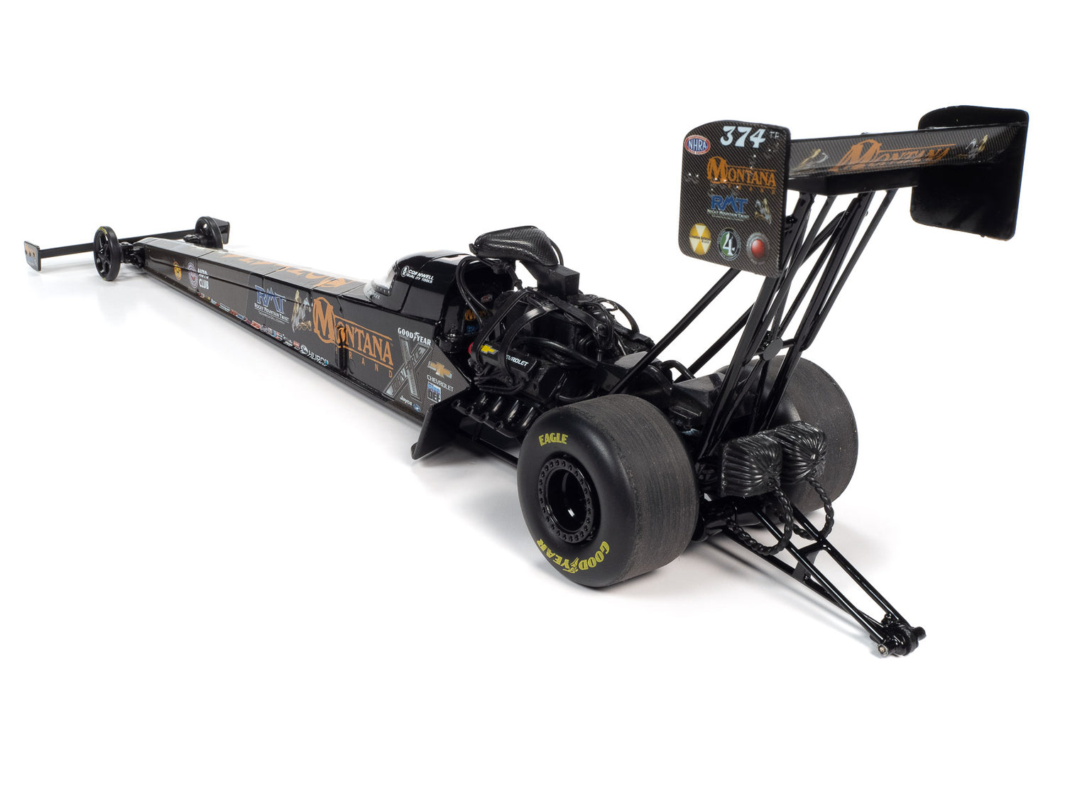 Auto World 2022 Austin Prock Montana Top Fuel Dragster 1:24 Scale Diecast