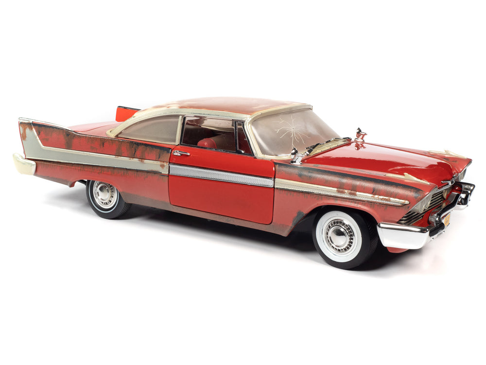 Auto World Christine 1958 Plymouth Fury (Partially Restored) 1:18 Scale Diecast