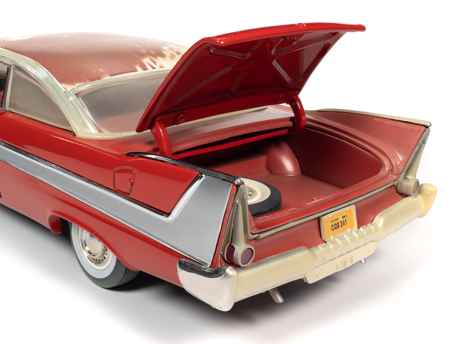 Auto World Christine 1958 Plymouth Fury (Partially Restored) 1:18 Scale Diecast