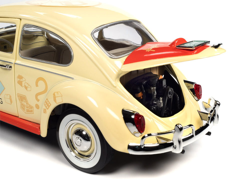 Auto World 1963 Volkswagen Beetle Monopoly Free Parking 1:18 Scale Diecast