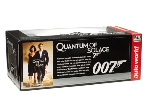 Auto World James Bond 007 Quantum of Solace Aston Martin DBS 1:18 Scale Diecast