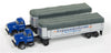 Classic Metal Works 54 FORD TRACTOR w-COVERED WAGON TRAILER TRANSAMERICAN TRUCKING 1:160 N Scale