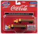 Classic Metal Works White WC22 w-Flatbed Trailer & Bottles (Coca-Cola) (2-Pack) 1:160 N Scale