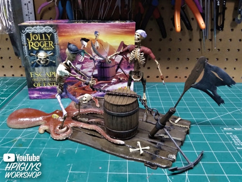 Lindberg Jolly Roger Series: Escape the Tentacles of Fate 1:12 Scale Model Kit