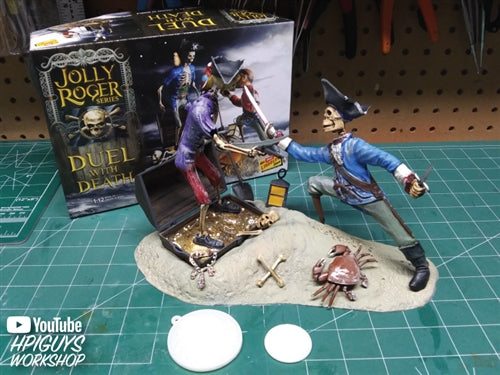 Lindberg Jolly Roger Series: Duel with Death 1:12 Scale Model Kit