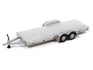 Johnny Lightning 1983 Ford Ranger w/Open Trailer (Metallic Silver) 1:64 Diecast