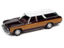 Johnny Lightning 1973 Chevy Caprice Wagon w/Mastercraft Boat and Trailer 1:64 Diecast
