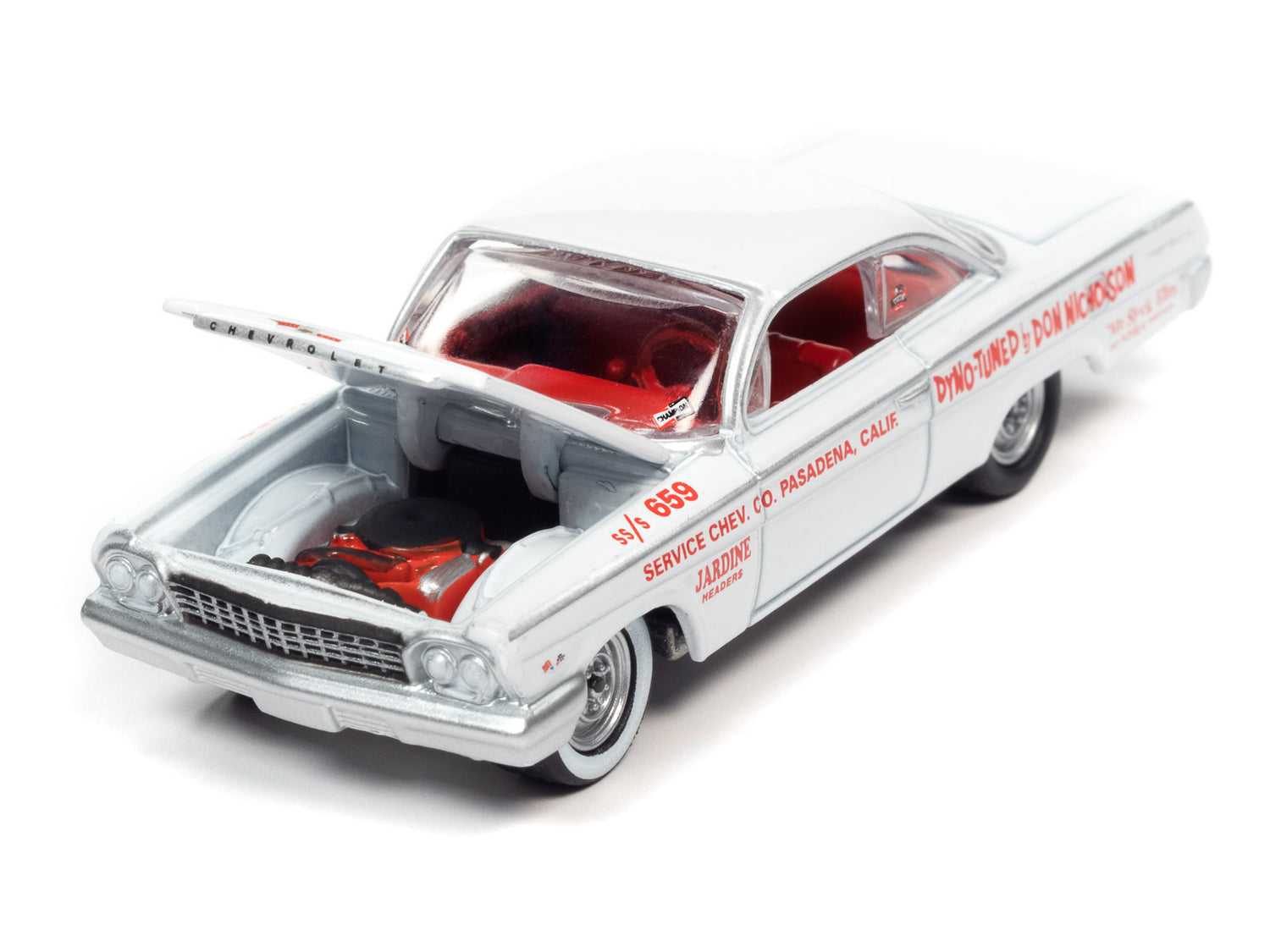 Johnny Lightning 1962 Chevy Bel Air "Dyno Don Nicholson" (JL Collector Club Exclusive) 1:64 Scale Diecast