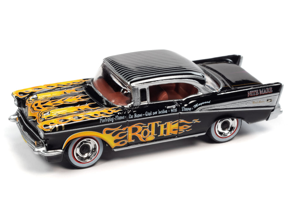 Johnny Lightning 1957 Chevy Bel Air (Ed Roth) (JL Collector Club Exclusive) 1:64 Scale Diecast