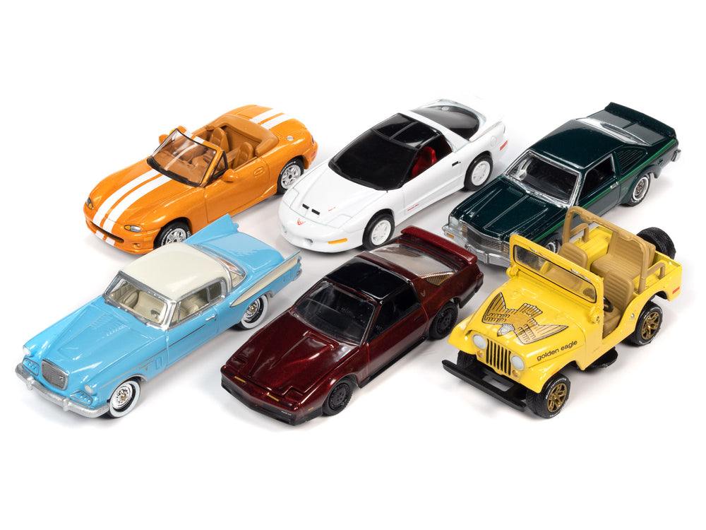 Johnny Lightning Classic Gold 2021 Release 2 Set B (6-Car Set) 1:64 Diecast
