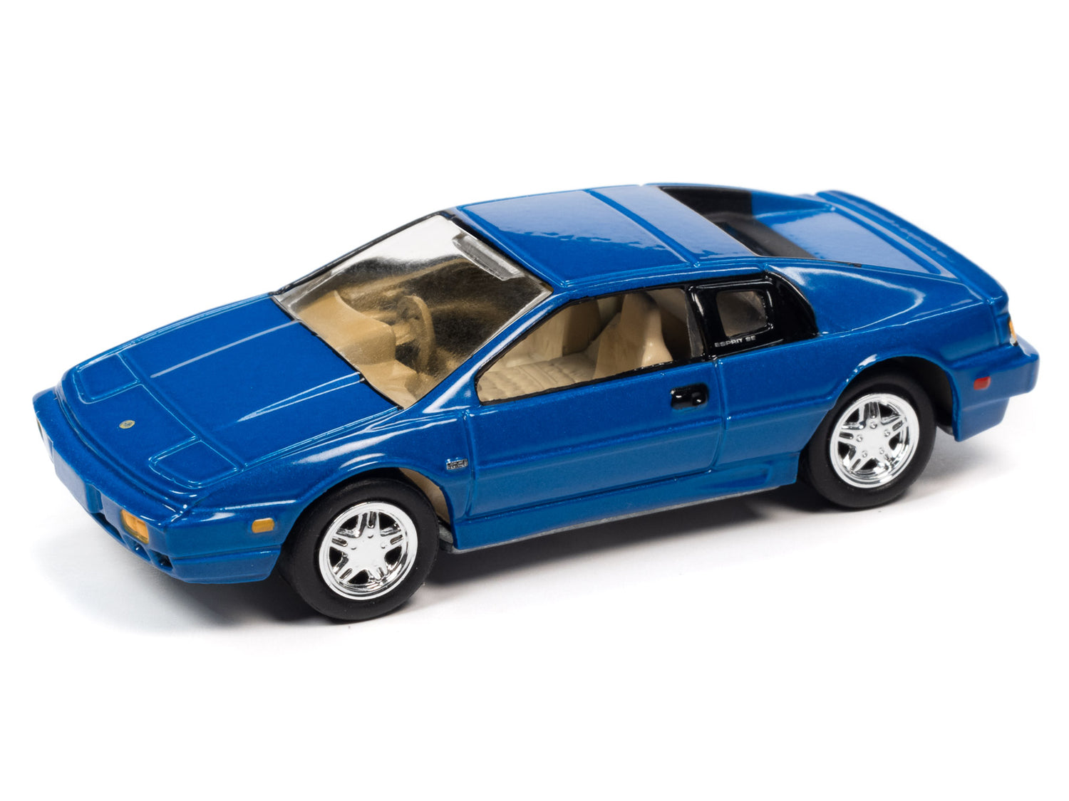 Johnny Lightning Classic Gold 1989 Lotus Esprit (Pacific Blue Pearl) 1:64 Scale Diecast