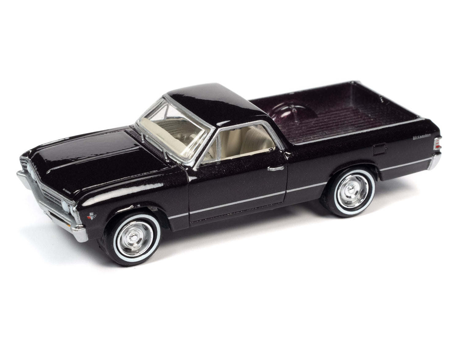 Johnny Lightning Classic Gold 1967 Chevrolet El Camino (Royal Plum Metallic) 1:64 Scale Diecast