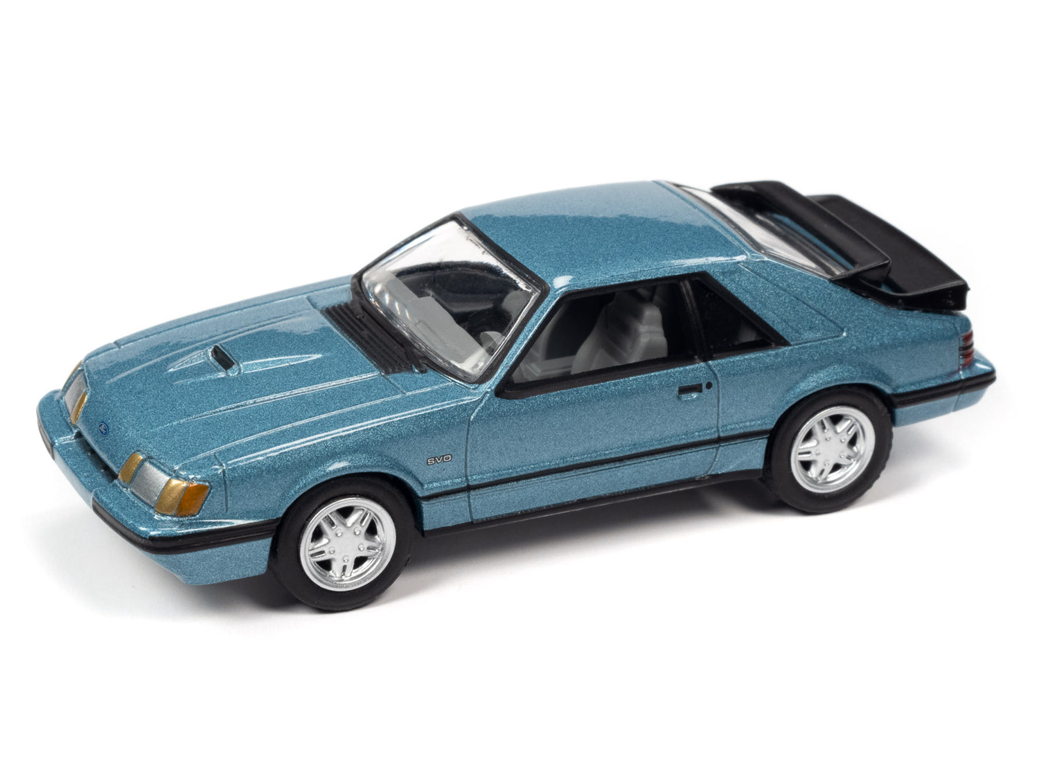 Light regatta blue Mustang SVO in classic gold collection Version A