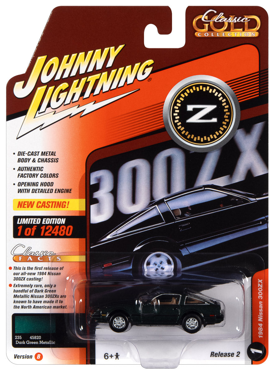 Packaged Nissan 300ZX in classic gold collection Version B