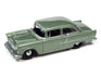 Johnny Lightning 1955 Chevy 210 (Alpine Green) with Collector Tin 1:64 Diecast