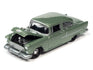 Johnny Lightning 1955 Chevy 210 (Alpine Green) with Collector Tin 1:64 Diecast
