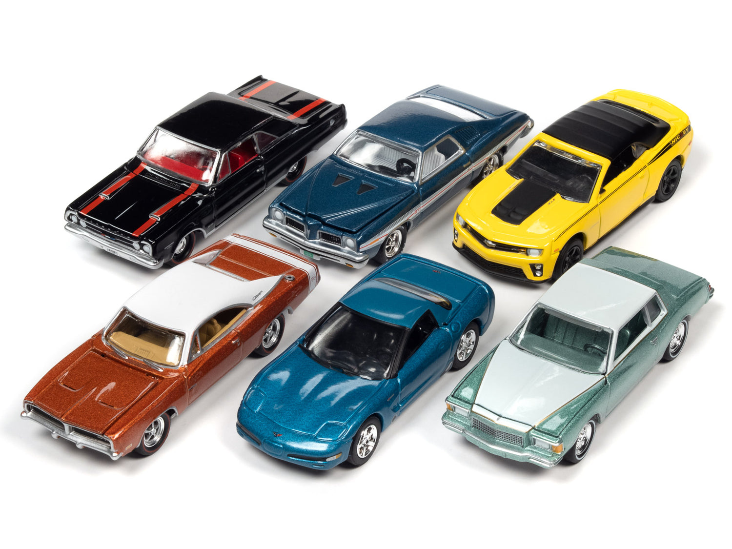Johnny Lightning Muscle Cars USA 2022 Release 2 Set B (6-Car Sealed Case) 1:64 Diecast