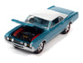 Johnny Lightning Muscle Cars 1967 Oldsmobile 442 (MCACN) (Aquamarine Poly) 1:64 Scale Diecast