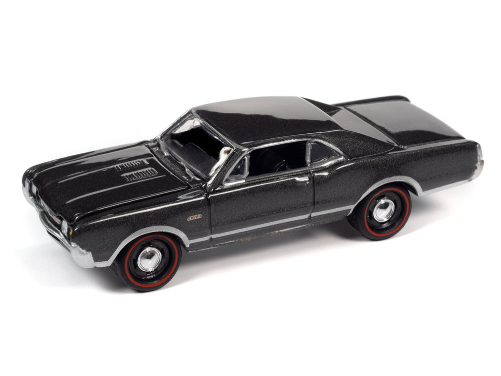 Johnny Lightning Muscle Cars 1967 Oldsmobile 442 (MCACN) (Antique Pewter) 1:64 Scale Diecast