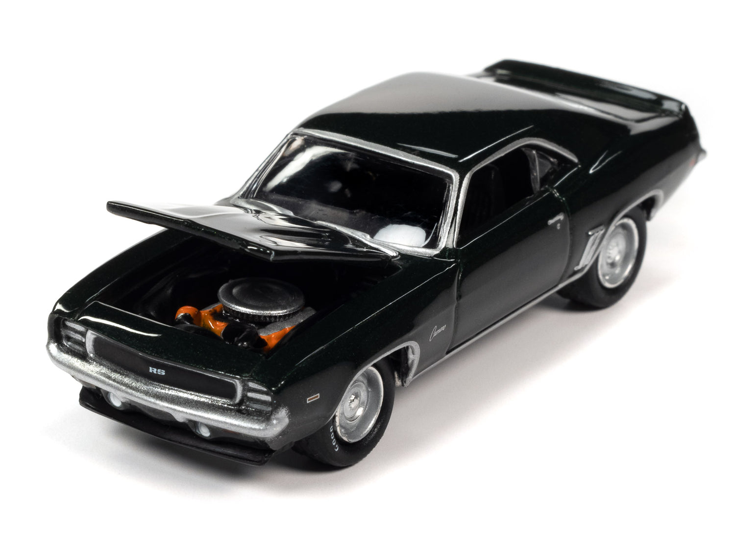Johnny Lightning Muscle Cars 1969 Chevrolet COPO RS Camaro (MCACN) (Fathom Green Poly) 1:64 Scale Diecast