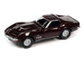 Johnny Lightning Muscle Cars 1969 Chevrolet Corvette (MCACN) (Burgundy) 1:64 Scale Diecast