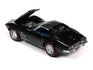 Johnny Lightning Muscle Cars 1969 Chevrolet Corvette (MCACN) (Gloss Black) 1:64 Scale Diecast