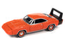 Johnny Lightning Muscle Cars 1969 Dodge Charger Daytona (MCACN) (Hemi Orange w/Black Rear Stripe) 1:64 Scale Diecast