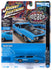 Johnny Lightning Muscle Cars 1971 Ford Torino Cobra (MCACN) (Grabber Blue w/Laser Side Stripe & Black Hood Treatment) 1:64 Scale Diecast