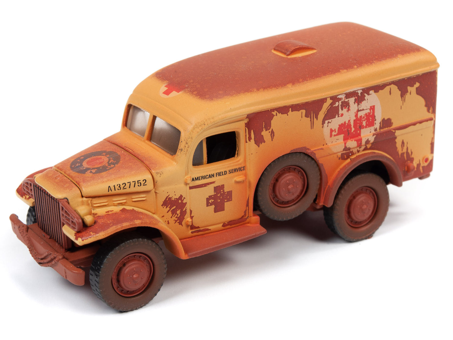 Johnny Lightning Military WWII Dodge WC54 Ambulance (1:64) Version B Diecast