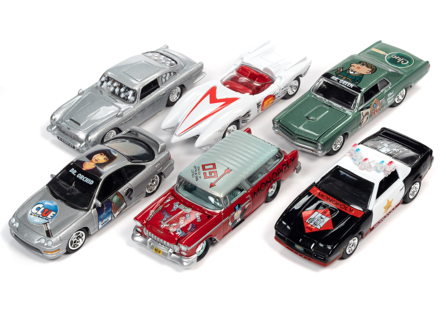 Johnny Lightning Pop Culture 2021 Release 2 (6-Car Sealed Case) 1:64 Diecast
