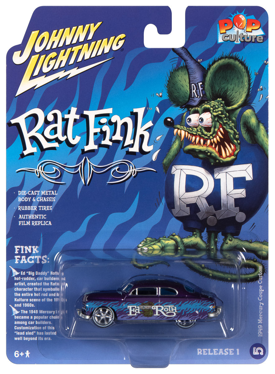 Johnny Lightning Rat Fink 1949 Mercury 1:64 Scale Diecast