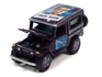 Johnny Lightning Modern Clue 1980 Toyota Land Cruiser  (Prof. Plum & Study & Dagger) w/Poker Chip 1:64 Scale Diecast