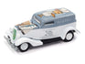 Johnny Lightning Vintage Clue 1933 Ford Delivery Mrs. White, Hall w/Wrench & Poker Chip