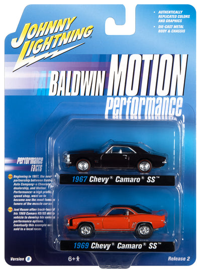 Johnny Lightning 2021 Release 2 Baldwin Motion Version B (2-Pack) 1:64 Scale Diecast