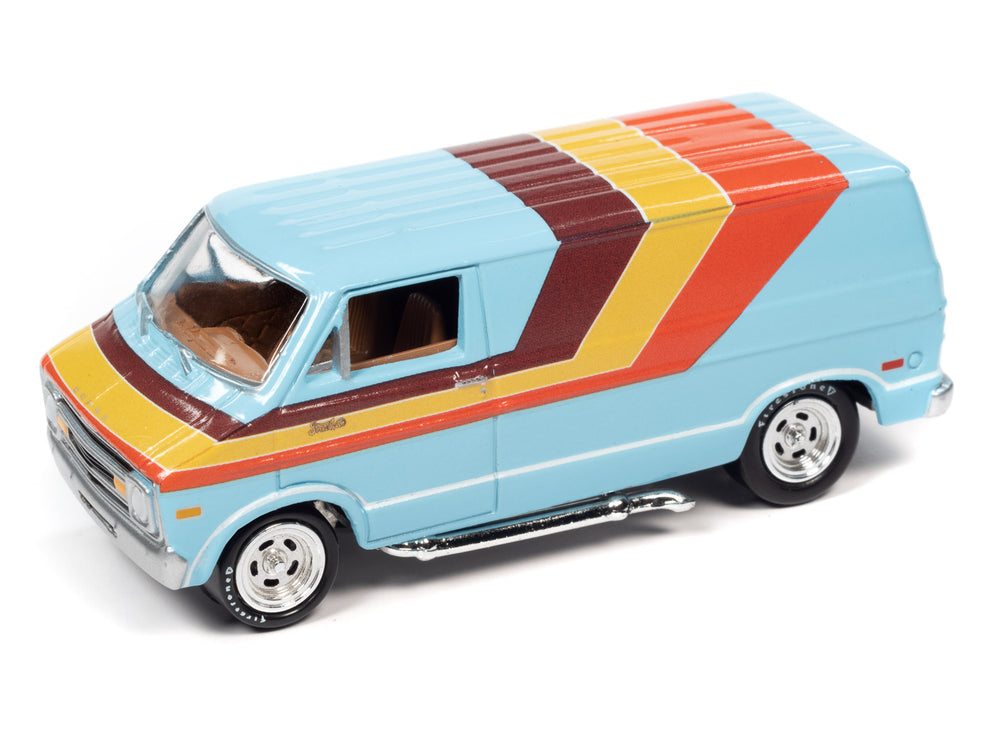Johnny Lightning 2021 Release 4 Boogie Vans Version A (2-Pack) 1 Johnny Lightning 2021 Release 4 Boogie Vans Version A (2-Pack) 1