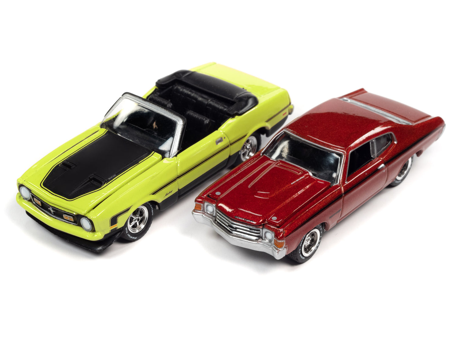 Johnny Lightning 2022 Release 1 Class of 1972 A (2-Pack) 1:64 Scale Diecast