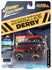 Johnny Lightning Street Freaks 1965 Chevy Truck Tow Truck (Demolition Derby) ( Flat Smoke Blue-Gray) 1:64 Scale Diecast