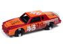 Johnny Lightning Street Freaks 1982 Pontiac Grand Prix Stock Car (Demolition Derby) (Red w/Orange Graphics) 1:64 Scale Diecast