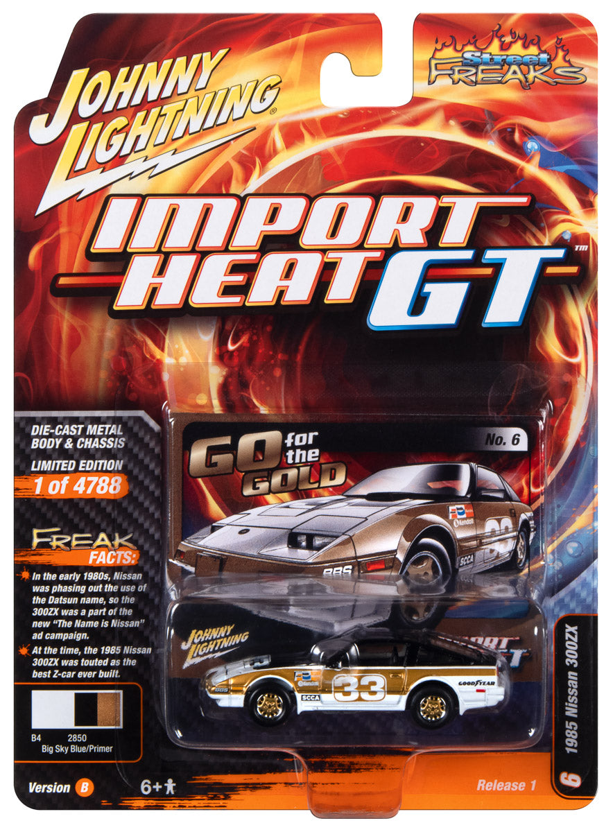 2024年冬【法人向けお歳暮】 Johnny Lightning Street Freaks 1985 Nissan 300ZX (Import タイヤ