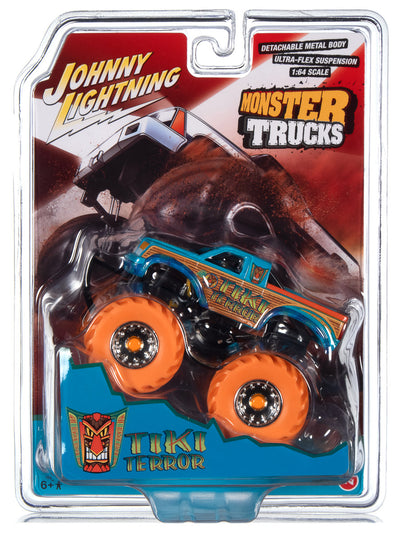 Johnny Lightning Monster Truck Tiki Terror 1:64 Scale Diecast